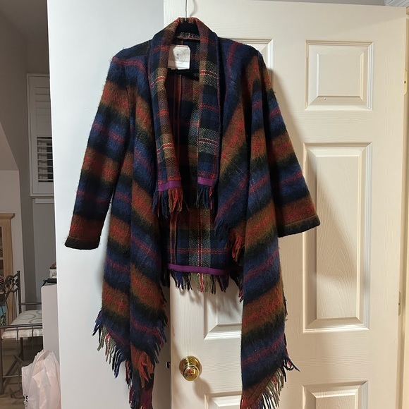 Anthropologie “Hei Hei” Plaid Tartan Coat - Picture 5 of 7